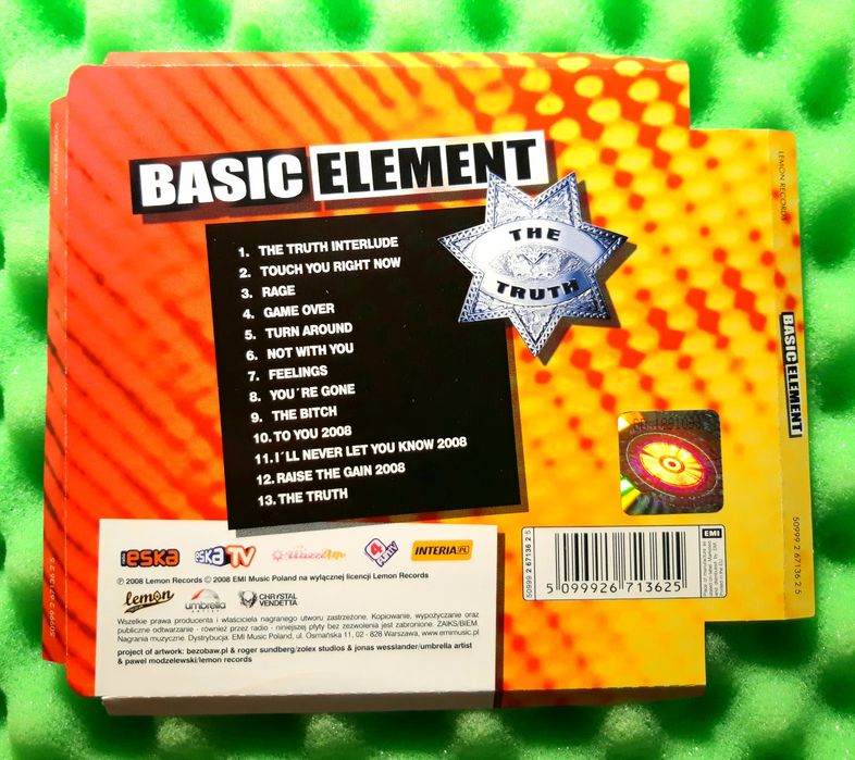 Basic Element – The Truth (CD, 2008)