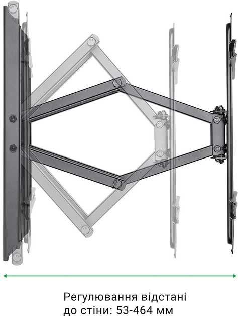 Кронштейн для тв 32"-55" Кріплення для телевізора ITECH PTRB-44