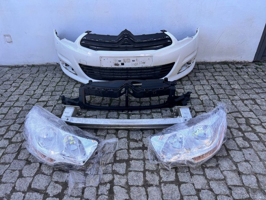 Citroen C4 II B7 wzmocnienie atrapy grilla wspornik górny inne części