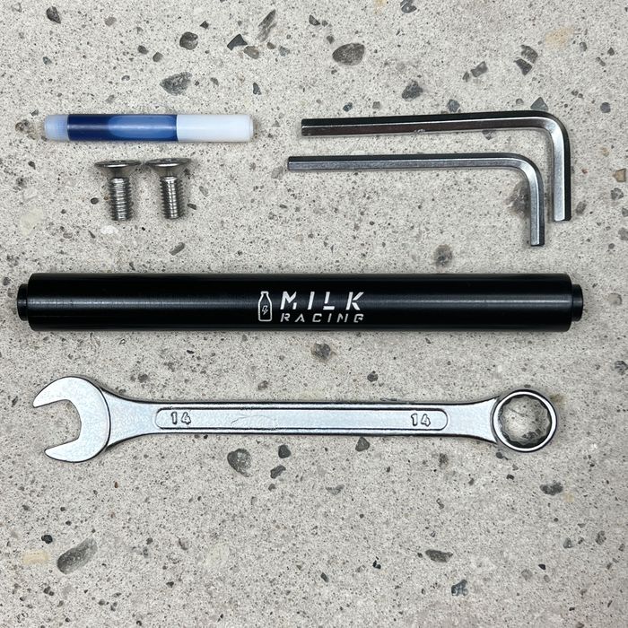 Peg Spacer SurRon Milk Racing