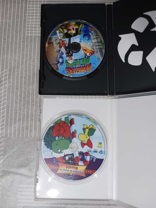 Conjunto de 6 Dvd's para criança