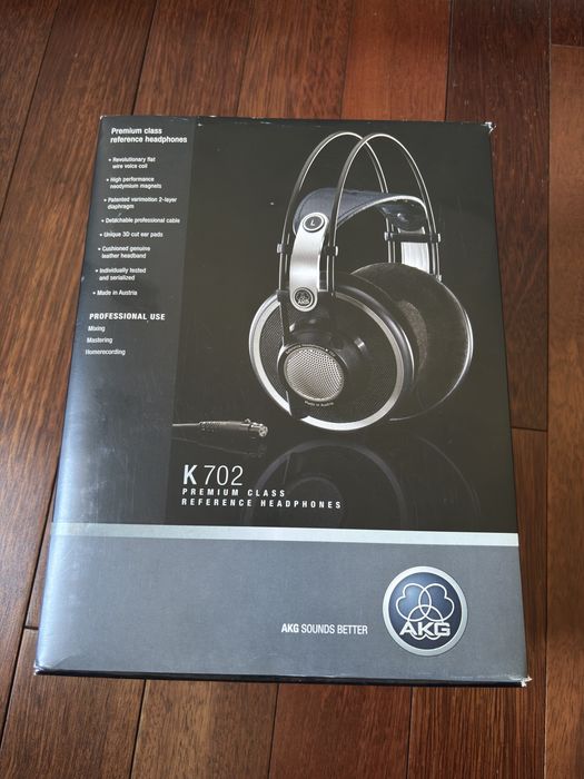 Sluchawki referencyjne/studyjne AKG K702