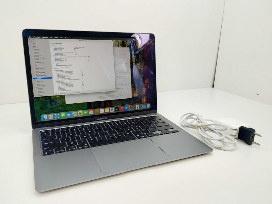 Laptop MacBook M1 13 A2337 8GB/256GB / 6 Cykli !/ Lublin