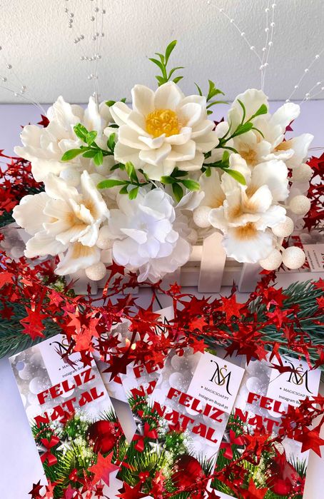 Bouquet de sabão artesanal