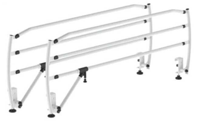 Grades laterais metálicas para cama hospitalar articulada [NOVAS]