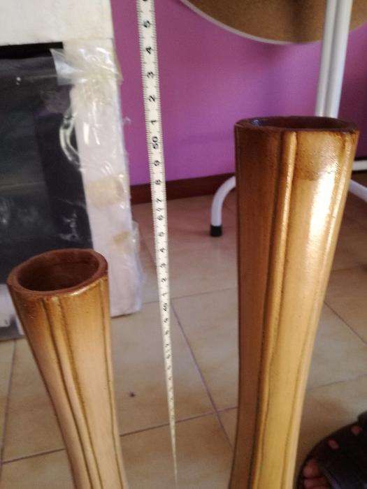 Jarras de Barro ( 40cm + 50cm ) - NOVAS - FECHO DE LOJA