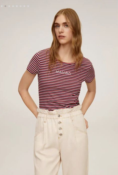 Футболка Манго Mango XS лого