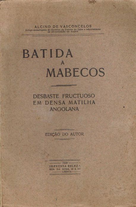 7643

Batida a Mabecos 
Alcino de Vasconcelos