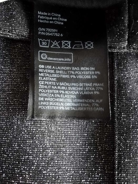 Calças cinza, muito elegantes /H&M Tamanho M/Novas(com portes)