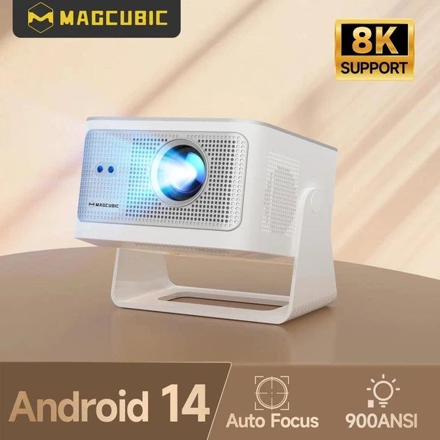 Мега проектор 900 Ansi HY350 MAX Magcubic 2/16 Smart TV 4K 8K Android