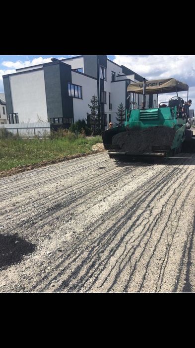 Асфальтирование березань,укладка асфальта,стоимость асфальтирования