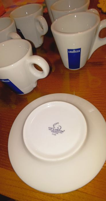 Lavazza•Conjunto 8 Chávenas+ Pires de Café Original "Lavazza®"