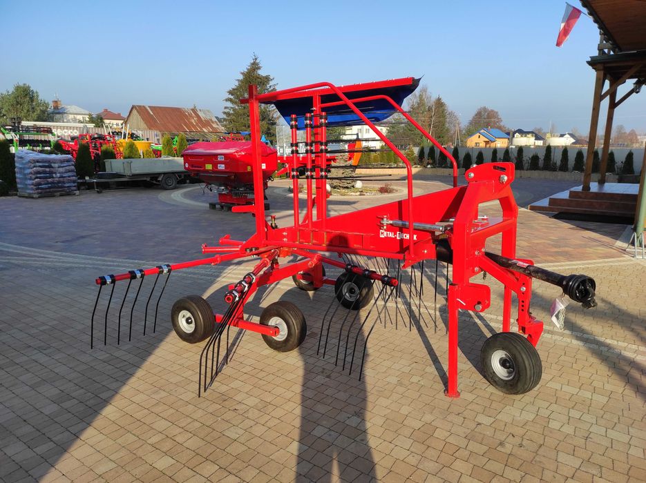 Zgrabiarka karuzelowa TANDEM 3,5m 4,2m wirnikowa WOM Metal-Technik RATY0%