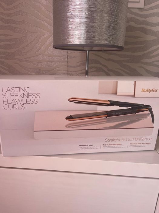 Prancha alisamento Babyliss Straight & Curl