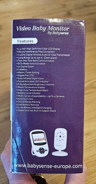Babysense video elektroniczna niania