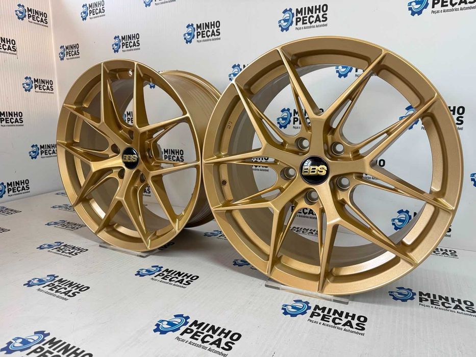 Jantes Look BBS FI-R em 18 (5X120) Golden
