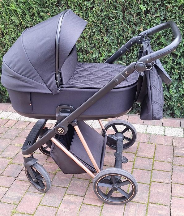 Wózek Roan IVI Raven Rose Gold Mat 2w1