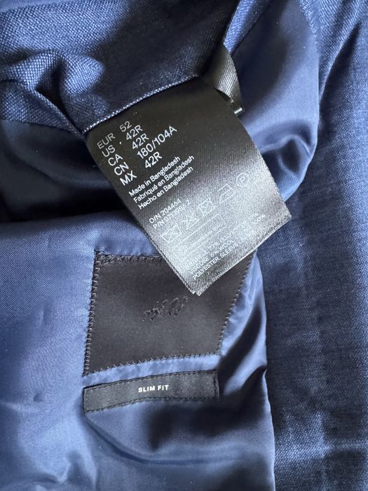 Garnitur meski/ chlopiec 52 slim h&m