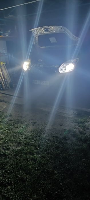 LED лампа Н7 три кольора