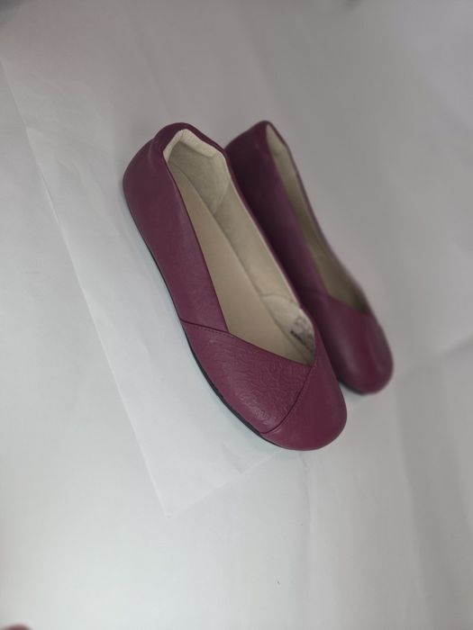 УЦІНКА! ШКІРЯНІ Нові  Босоногі  Жіночі  БАЛЕТКИ XERO Shoes  Phoenlx  Leatner Розпродаж  Анатомічні Барефут  Barefoot 39 розмір 25 см  Бордові