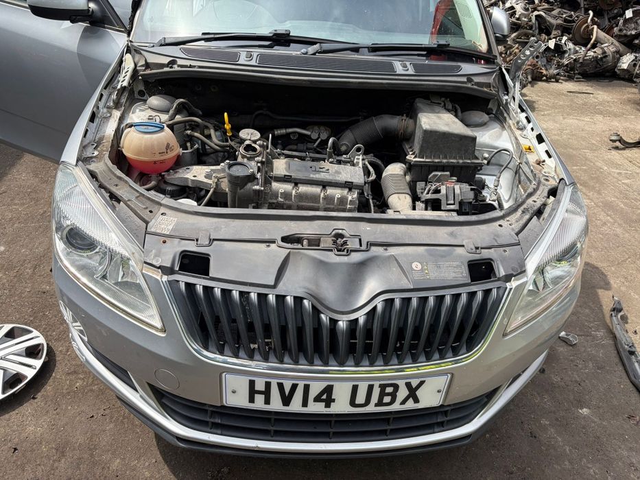 Zderzak maska blotnik pas chlodnice skoda fabia ll