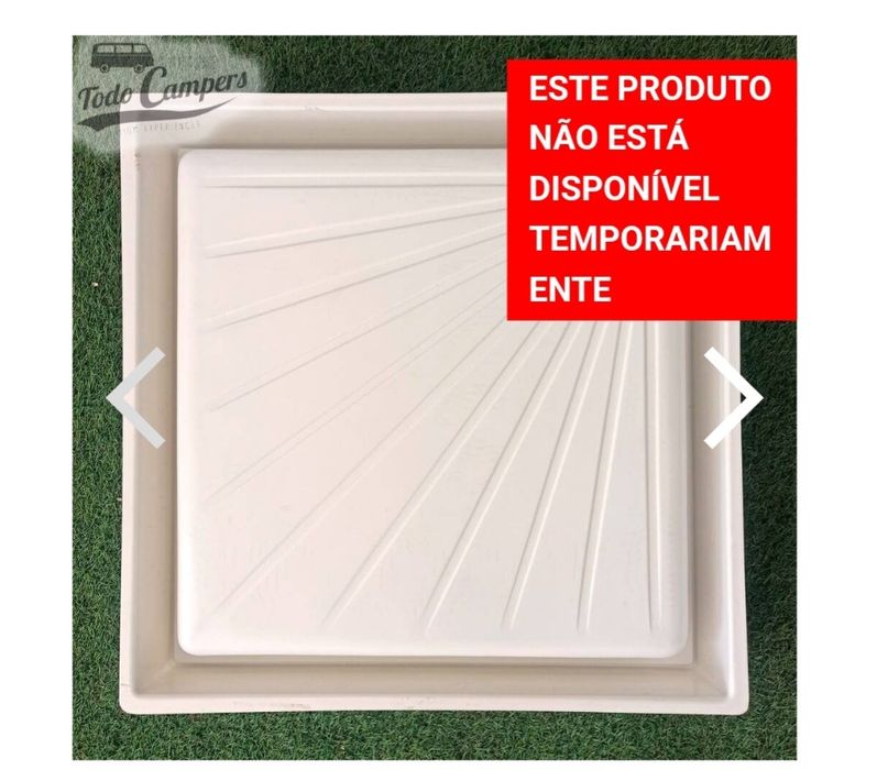 Base Duche/Polibã Branco 60x60x10,2cm de superfície