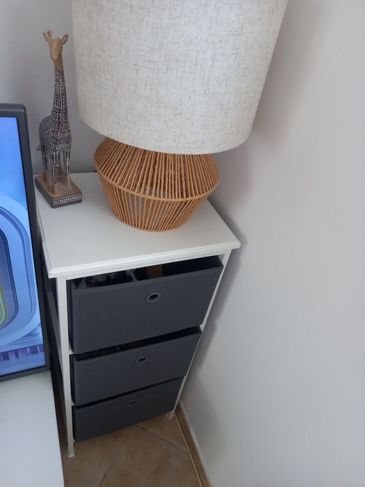 Szafka stojąca plus grafitowe organizery