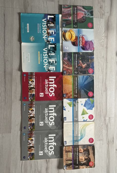 Książki do 1 i 2 klasy liceum i technikum