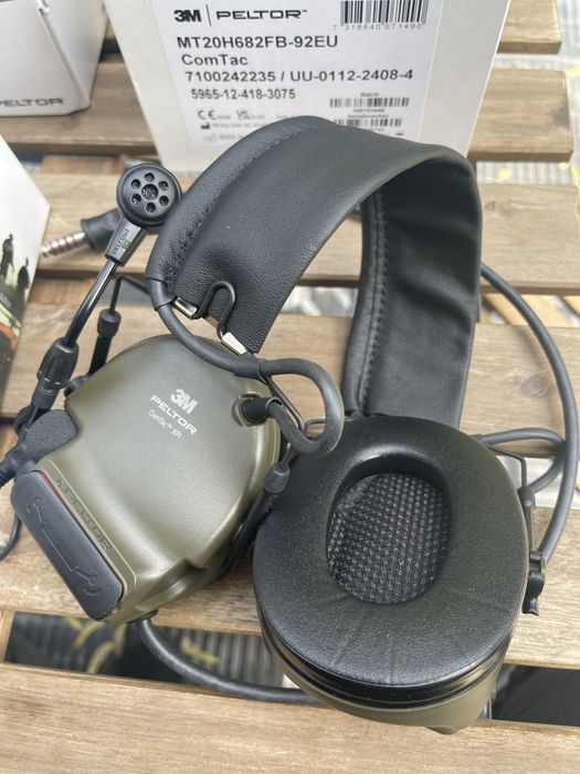 Військові, з гарнітурою‼️Навушники Peltor Comtac XPI оригінал Швеція‼️