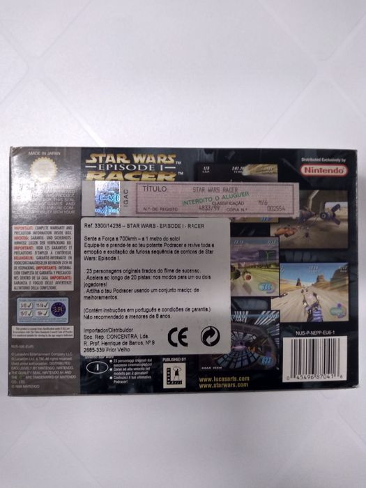 Nintendo jogo Star Wars NOVO