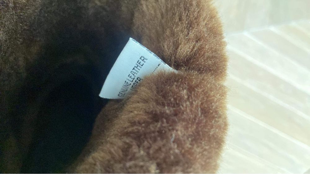 Buty ugg skora sniegowce