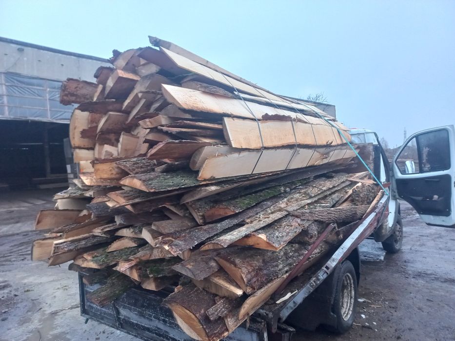 Дрова 7 складометрів обзел та рейка дуб та ясен з доставкою