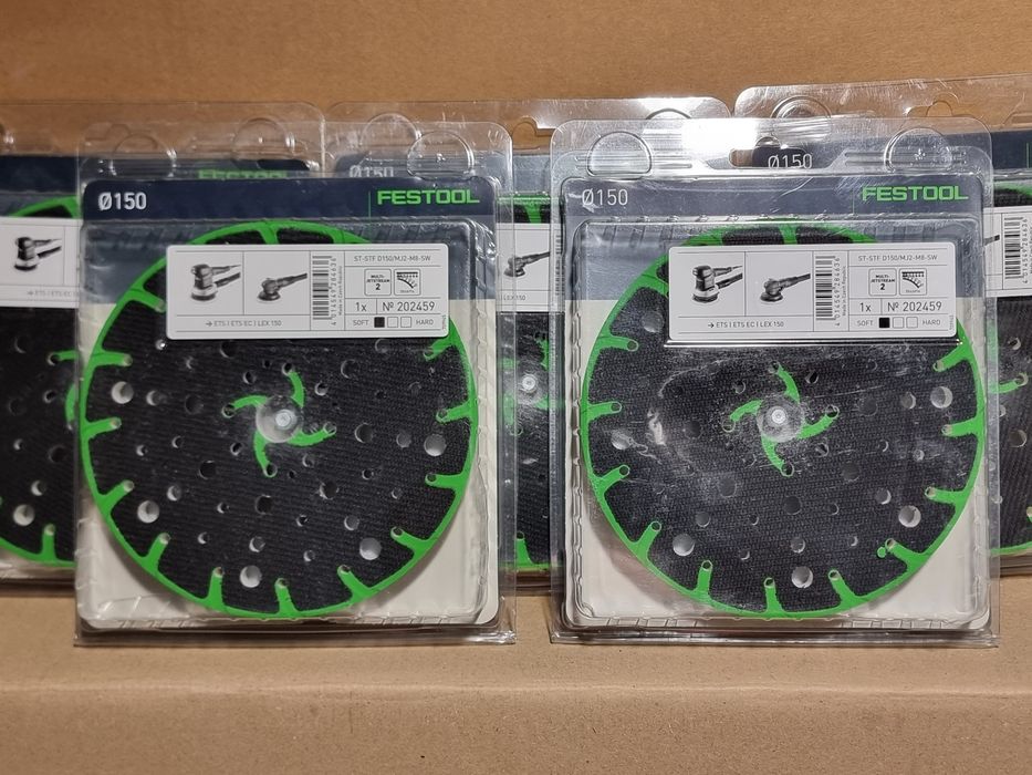 Festool Talerz szlifierski miękki ST-STF D150/MJ2-M8-SW