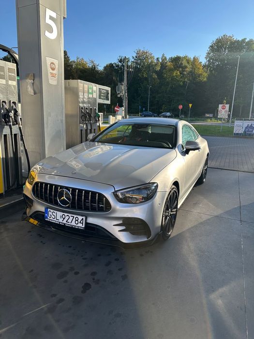 Mercedes-Benz Klasa E E klasa coupé , mały przebieg , skóry , aktywny tempomat , kamery 360”