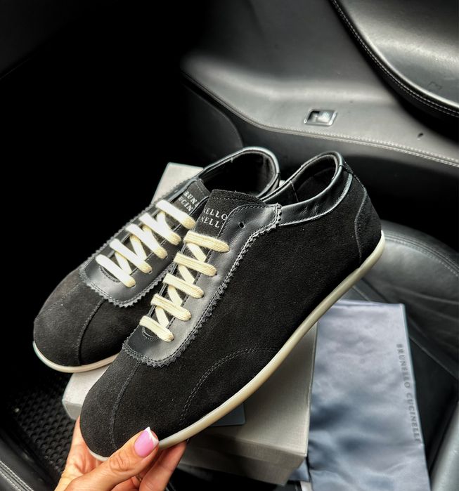 Кеди чоловічі Brunello чорний замш. 43 розмір