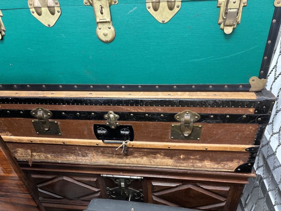 Baús de decoração - antigos com cachet