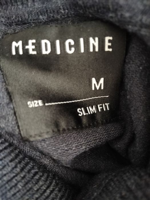 Sweter z golfem golf M slim fit