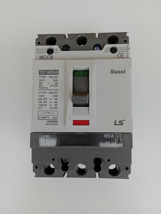 Wyłącznik mocy LS TD-160NA  160A + wyzwalacz