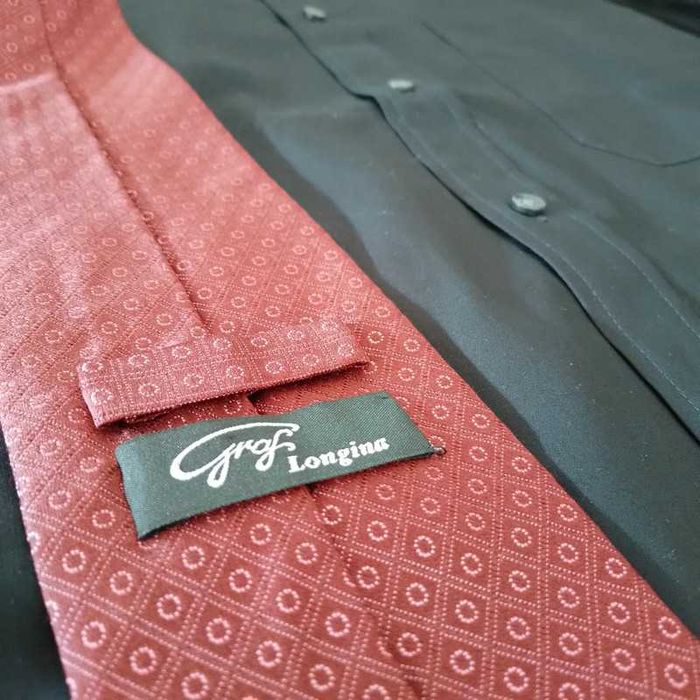 krawat męski szerokość 9,2cm