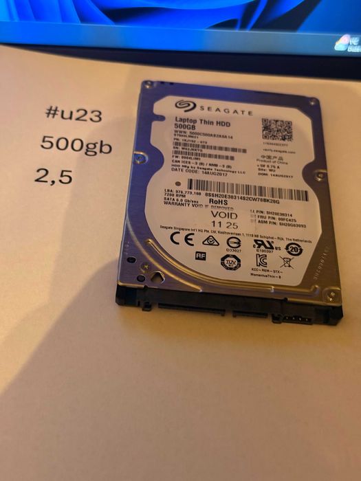 dysk twardy 500gb 2,5 sprawny #u23