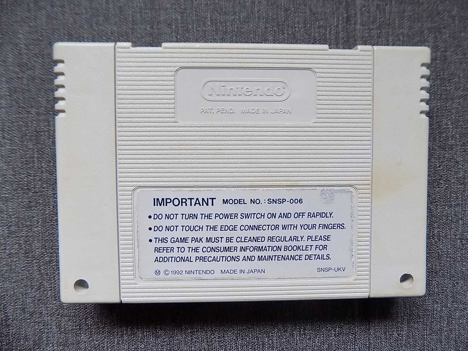 Lamborghini -unikatowa gra na Super Nintendo Entertainment System SNES