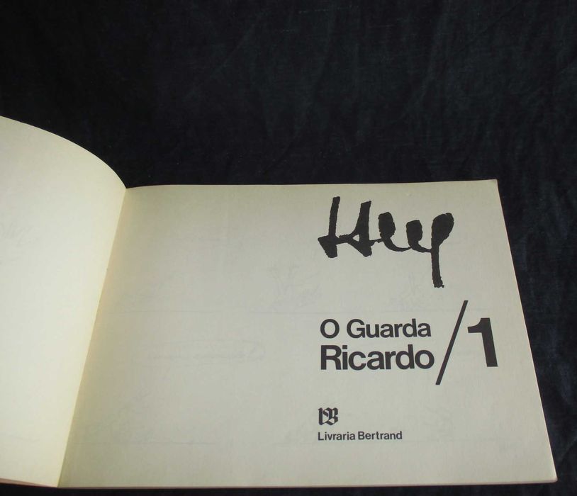 Livro O Guarda Ricardo Sam Cartoon