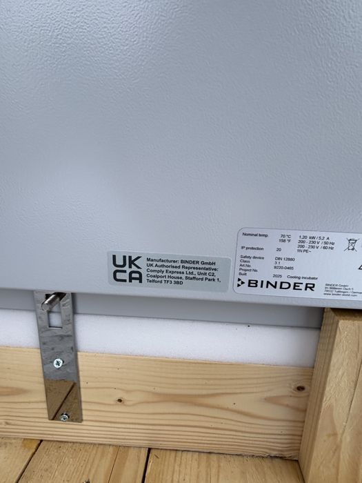 Inkubator z chłodeniem Binder KB eco 400