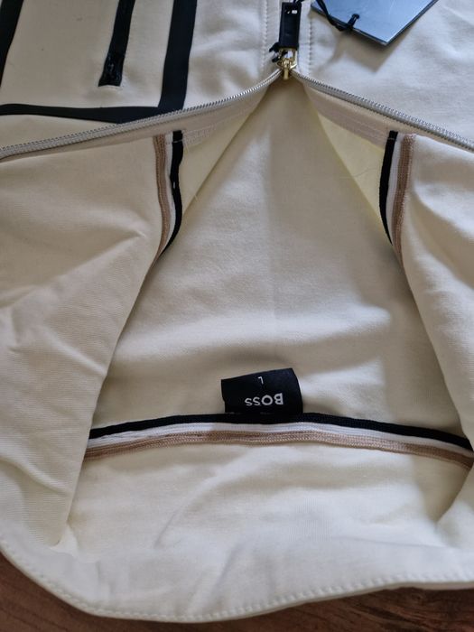 Bluza Hugo Boss kremowa L