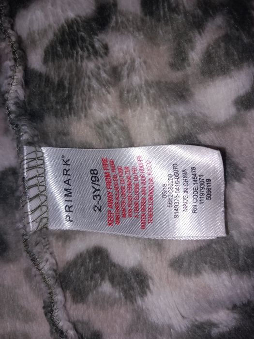 Robe/Roupão de criança, Primark