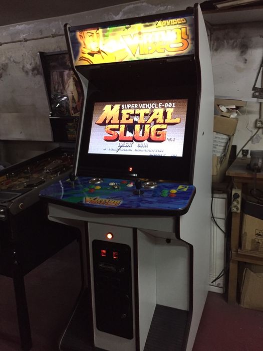 Máquina video arcade multijogos 28"