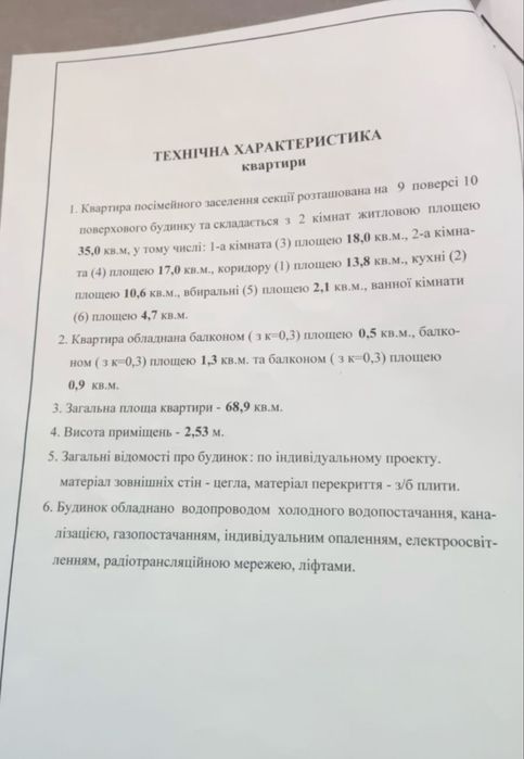 Продам 2-х кімнатну квартиру на Подолі м.Полтава