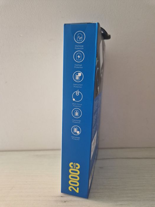 Borofone Power Bank 20000mAh BJ14A Freeway - 2xUSB - biały