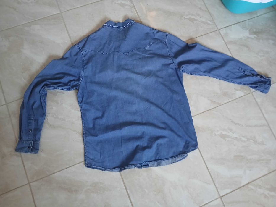 Koszula Jeansowa  Wrangler xl pachy:2x59cm