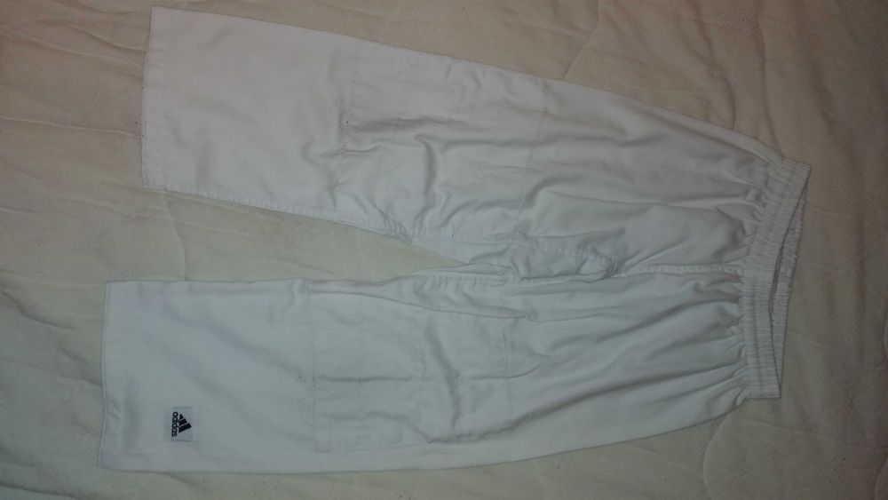Fato de Judo Adidas Branco 150cm - Ótimo Estado